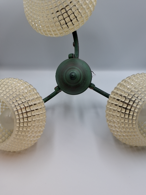 Retro loftslampe 3 arme